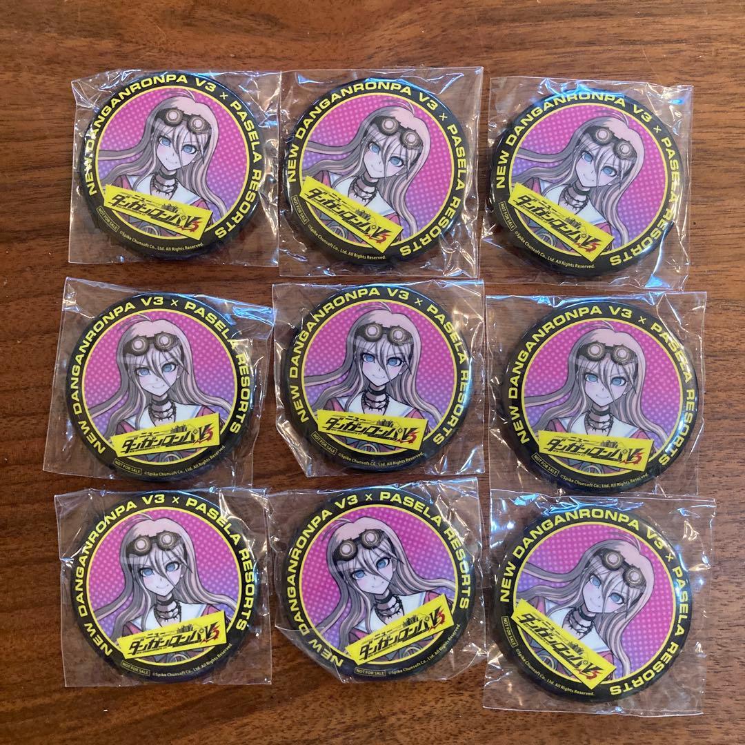 未開封　未使用　入間美兎　ダンガンロンパ　血まみれ　缶バッジ　学生証　他9個ずつ
