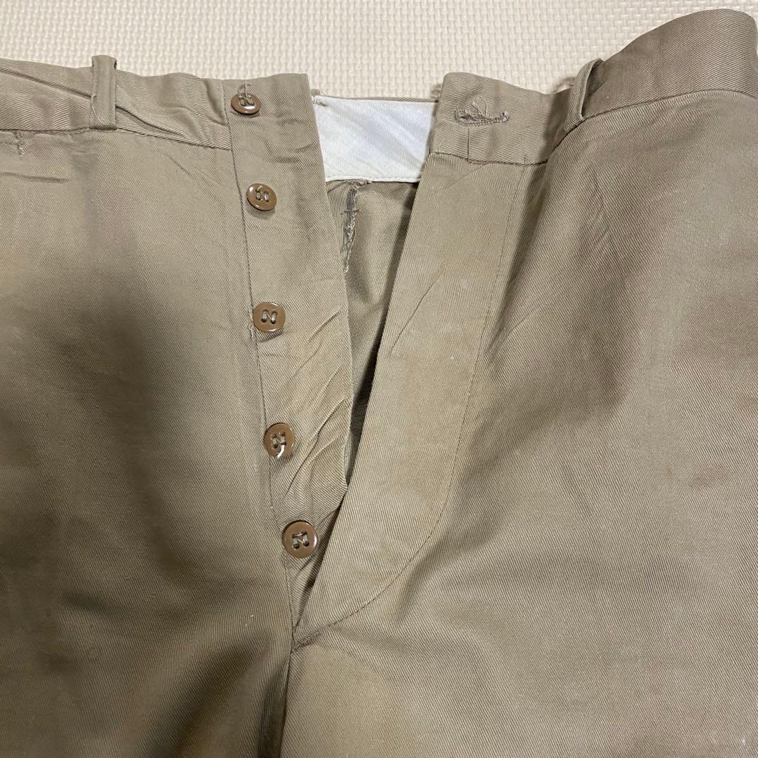 40s 50s US ARMY M-45 チノパン 1951年製 45カーキ