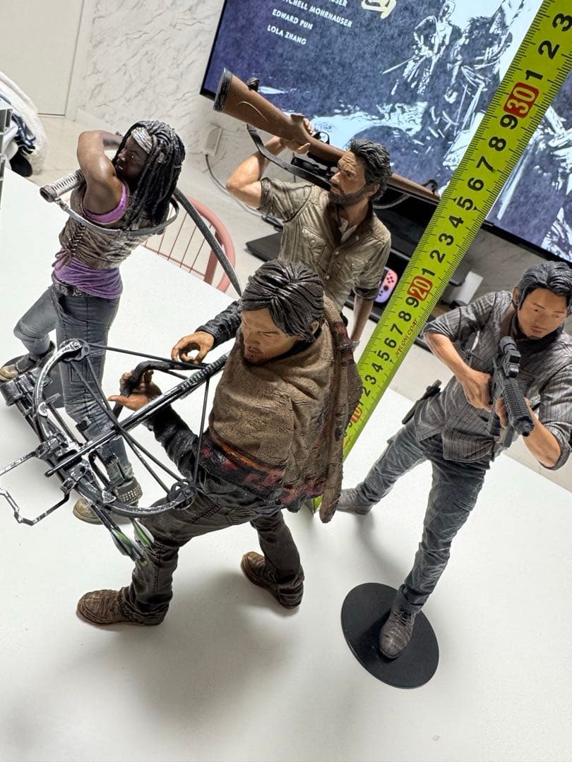 ウォーキングデッド　4体セットWALKING DEAD