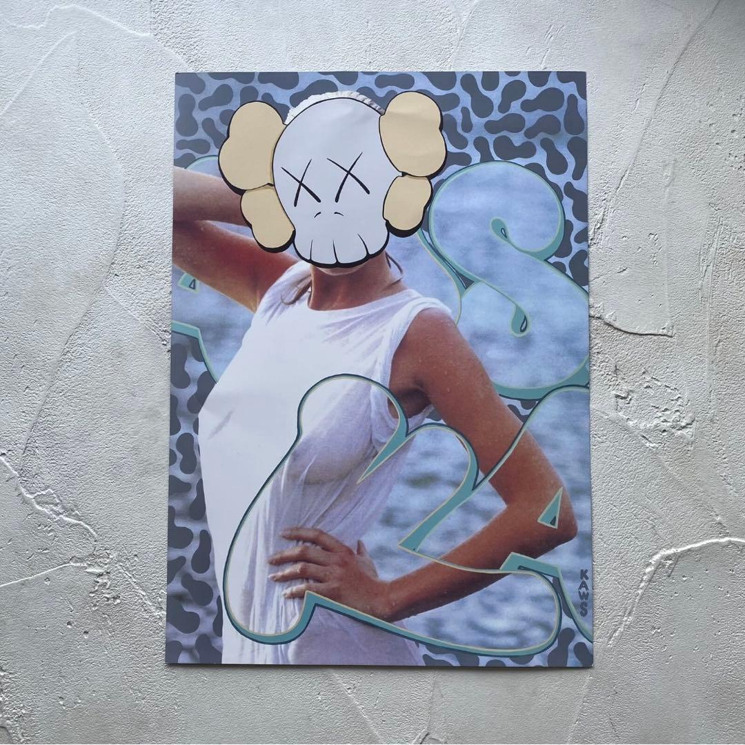 UNDERCOVER KAWS 2000SS 東京コレクション 額装ポスター ⑤