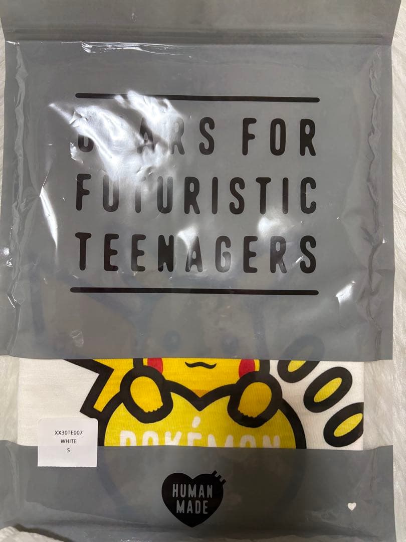 ヒューマンメイド × ポケモン ピカチュウ 心斎橋 Tシャツ S