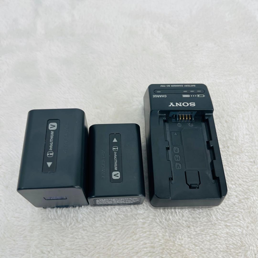 SONY HDR-CX680 ビデオカメラ 本体（バッグ、予備バッテリ）