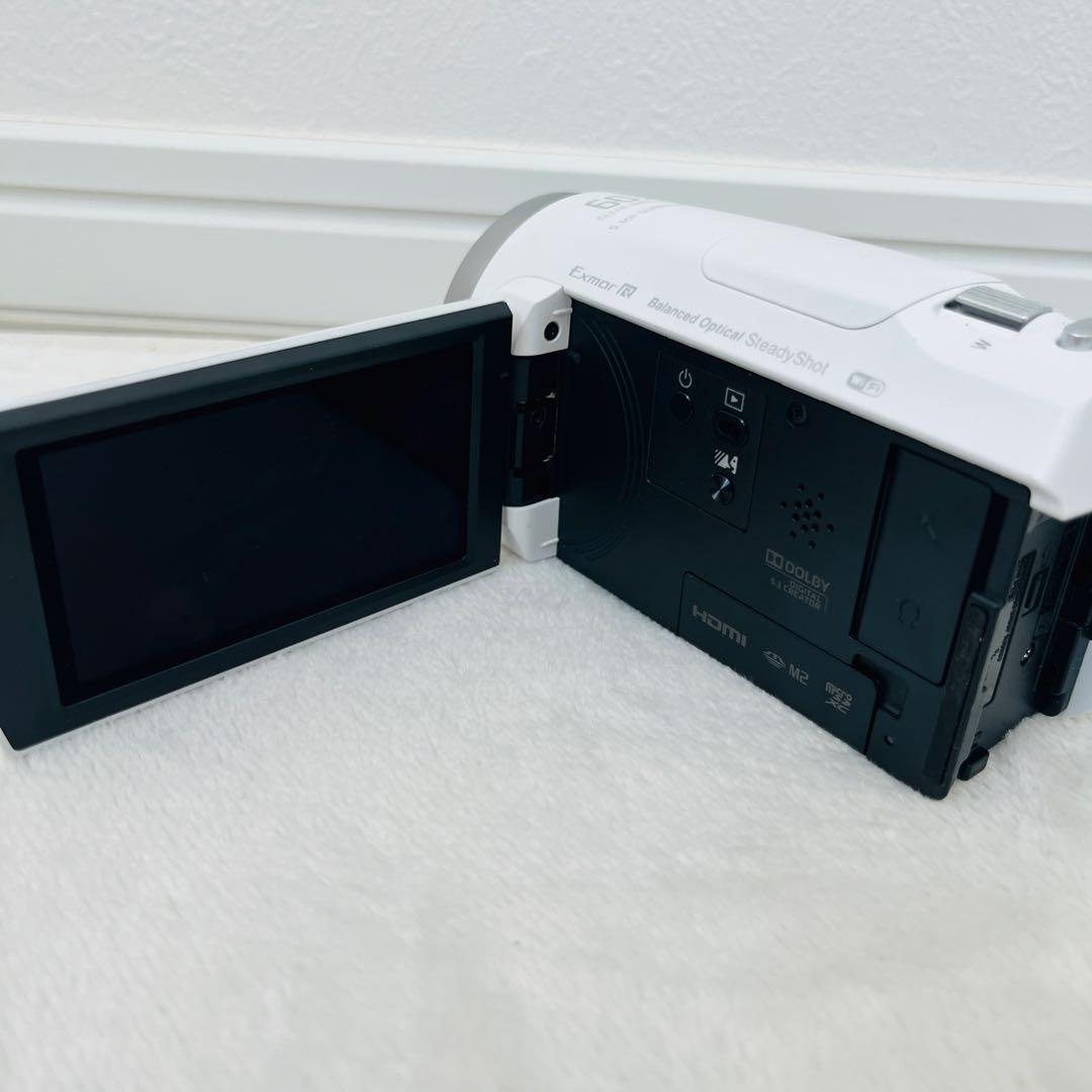 SONY HDR-CX680 ビデオカメラ 本体（バッグ、予備バッテリ）
