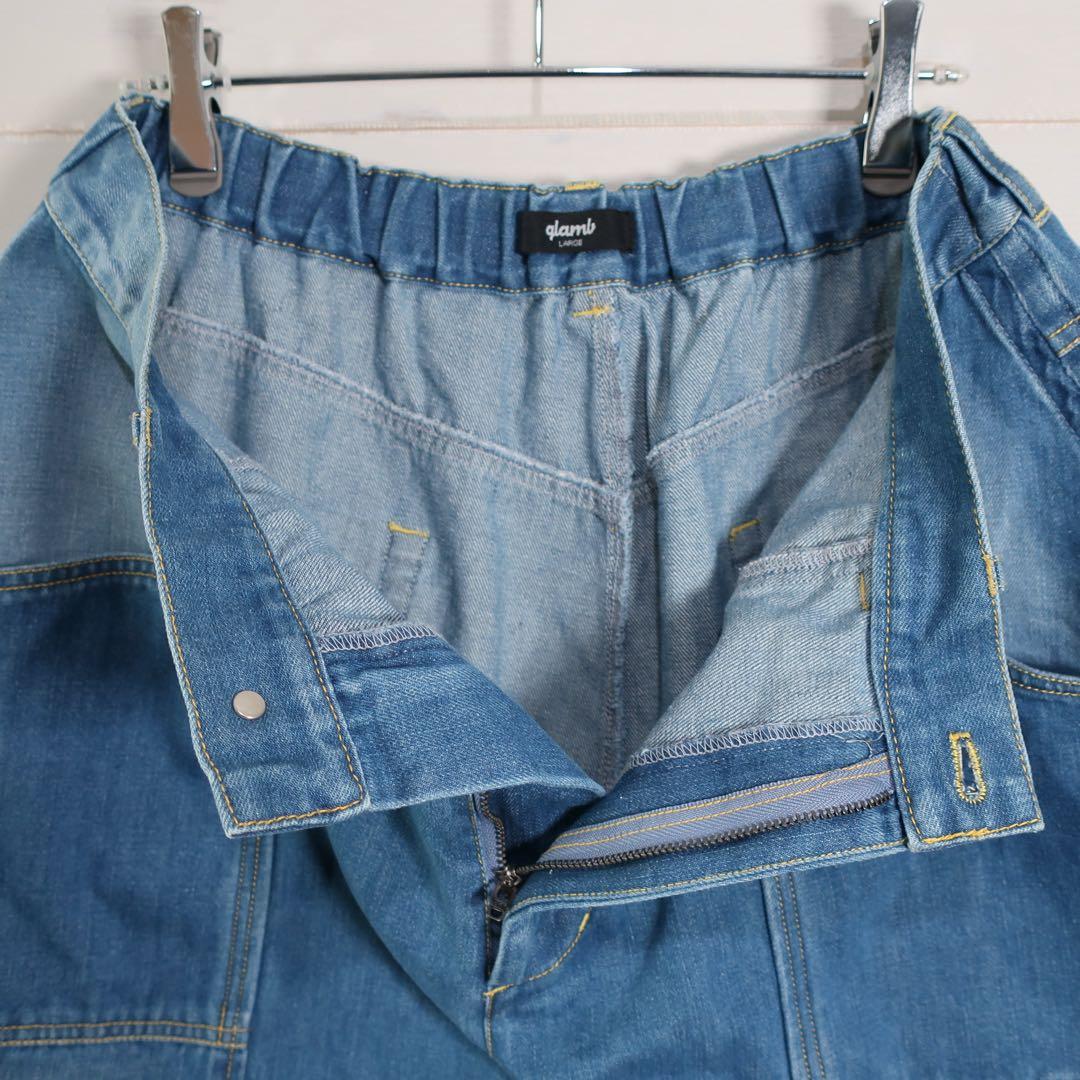 glamb Kite Shaped Denim カイトシェイプドデニム L