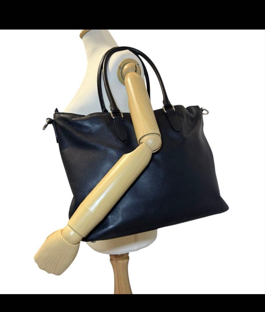 ゆ*ん様 coach コーチ ビジネスバッグ　ベケット　大容量　 A4可　肩掛け