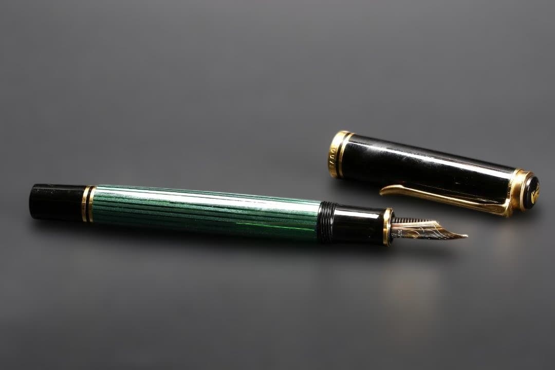 ペリカン Pelikan スーベレーン M400 グリーンストライプ 万年筆