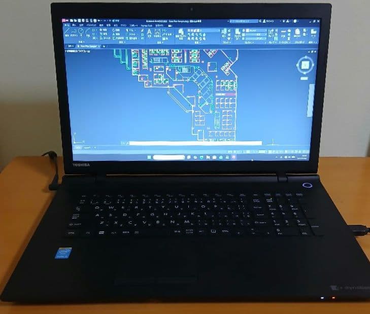 Autocad lt 2023 TOSHIBA　ノートパソコン