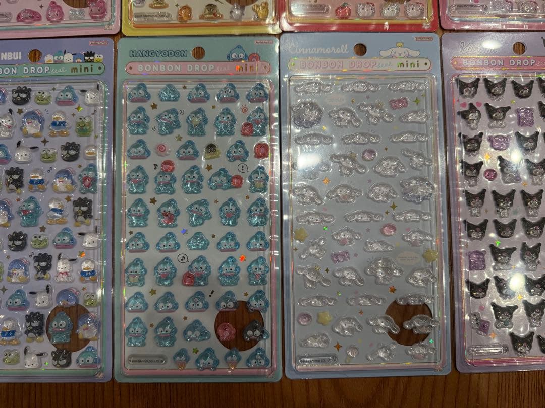 【8種正規品】ボンボンドロップシール　サンリオmini