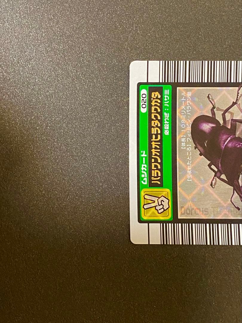 ☆ムシキング☆2003SUMMER☆パラワンヒラタクワガタ☆未使用品☆