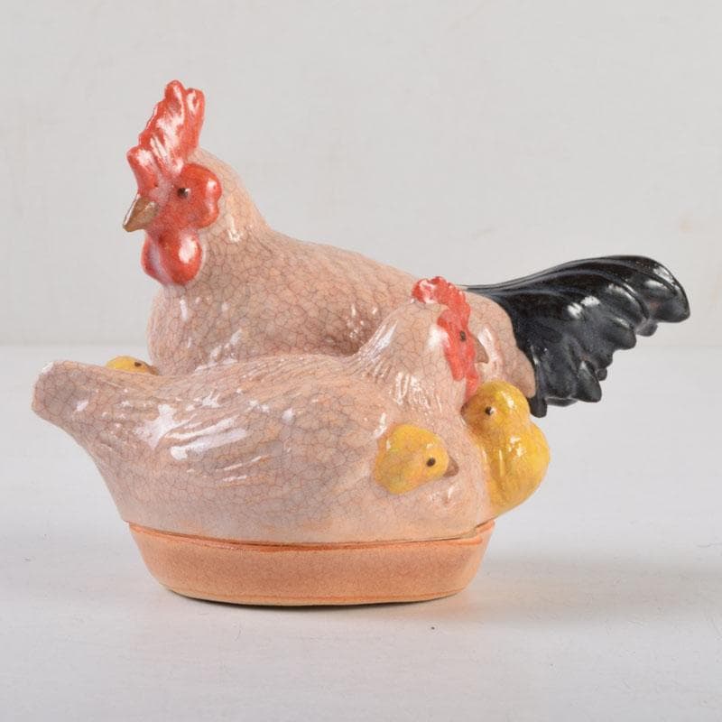 もちぽよい　萩焼　十二世　坂高麗左衛門作　酉香合　共布共箱　V　8767