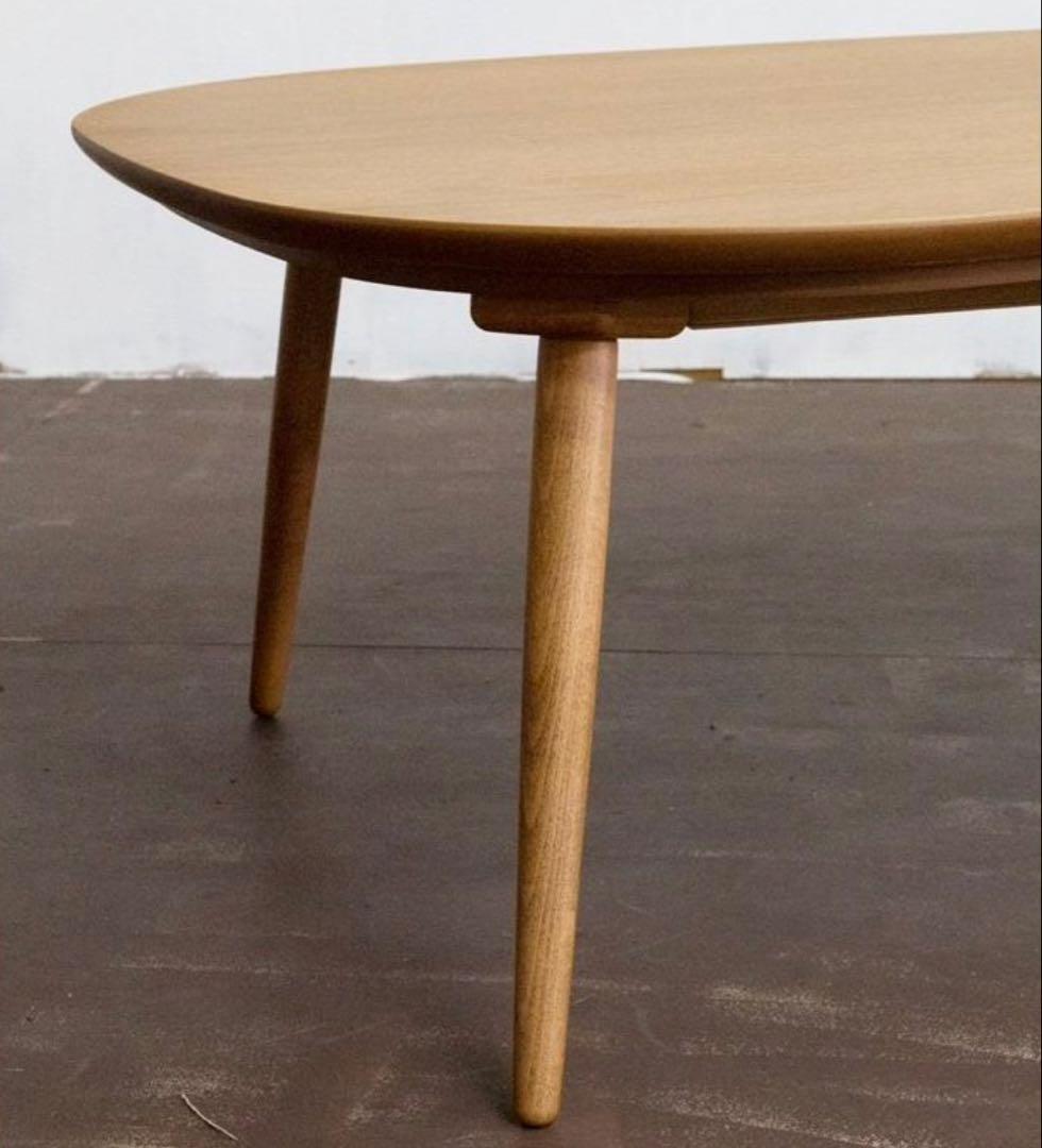 日本製 ラモスこたつ テーブル 日美 クルミ 天然木 ローテーブル 座卓