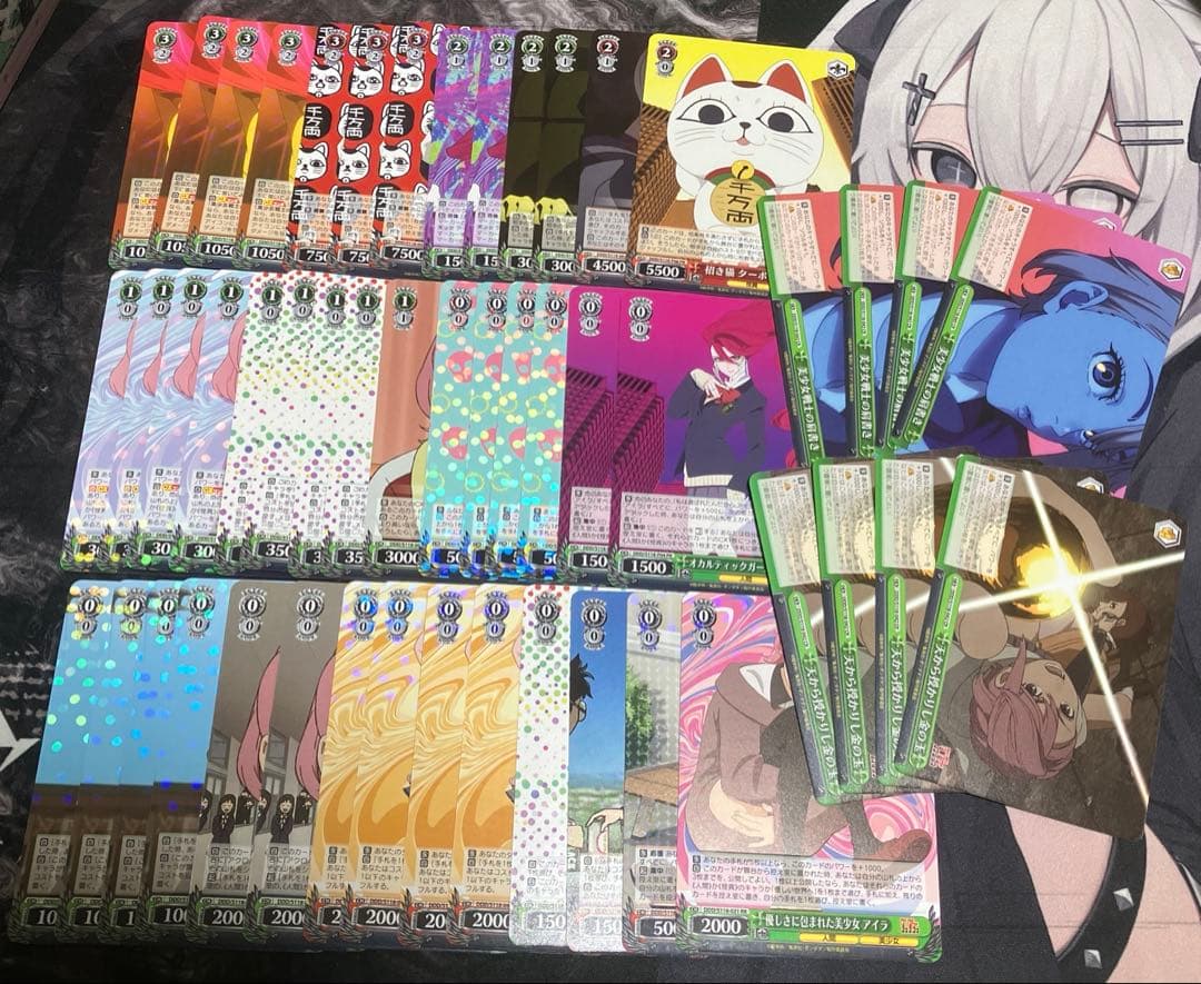 WS ヴァイスシュヴァルツ ダンダダン 8宝 デッキ+パーツ