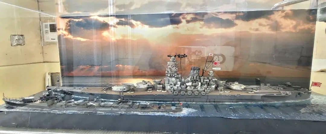 雪風駆逐艦と戦艦大和(1/450)の沖縄特攻or雪風映画のパンフレット