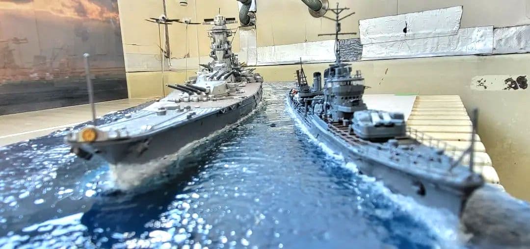雪風駆逐艦と戦艦大和(1/450)の沖縄特攻or雪風映画のパンフレット
