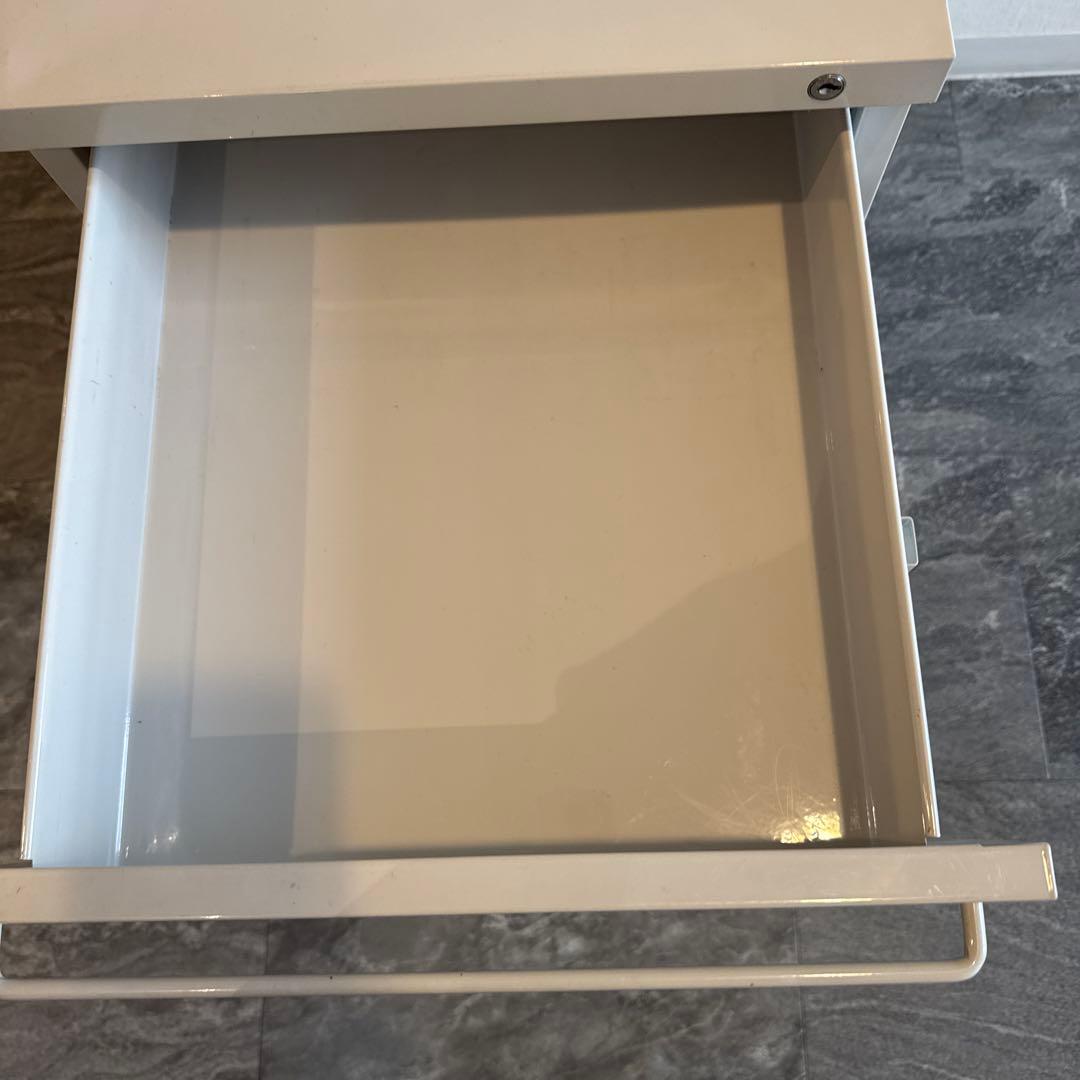 無印良品 スチールキャビネット ライトグレー