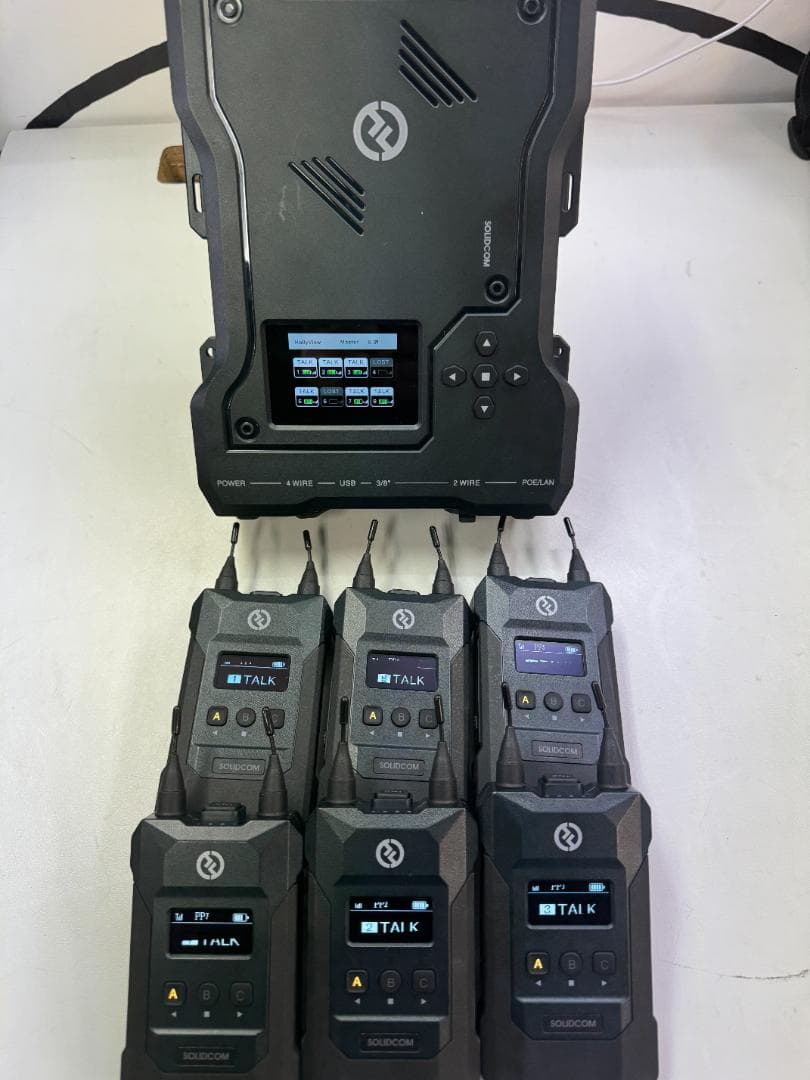 HOLLYLAND SOLIDCOM M1 6ベルトパック　業務用インカム