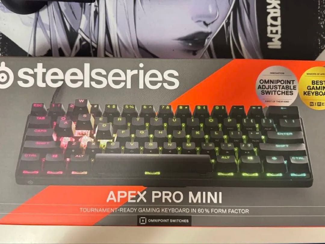 SteelSeries Apex Pro Mini ブラック