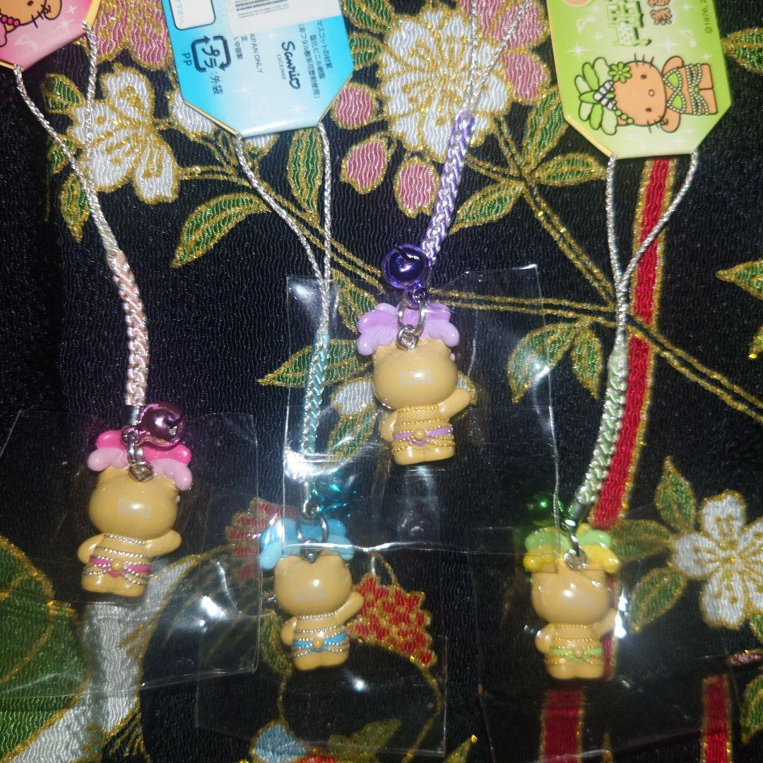 ハローキティ　根付　浅草サンバカーニバル　日焼けキティ　2005年