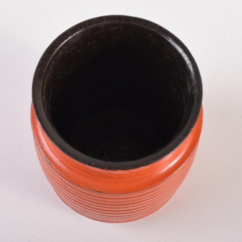 茶道具　根來塗　蓋物　茶入　在銘　共箱　V　7140