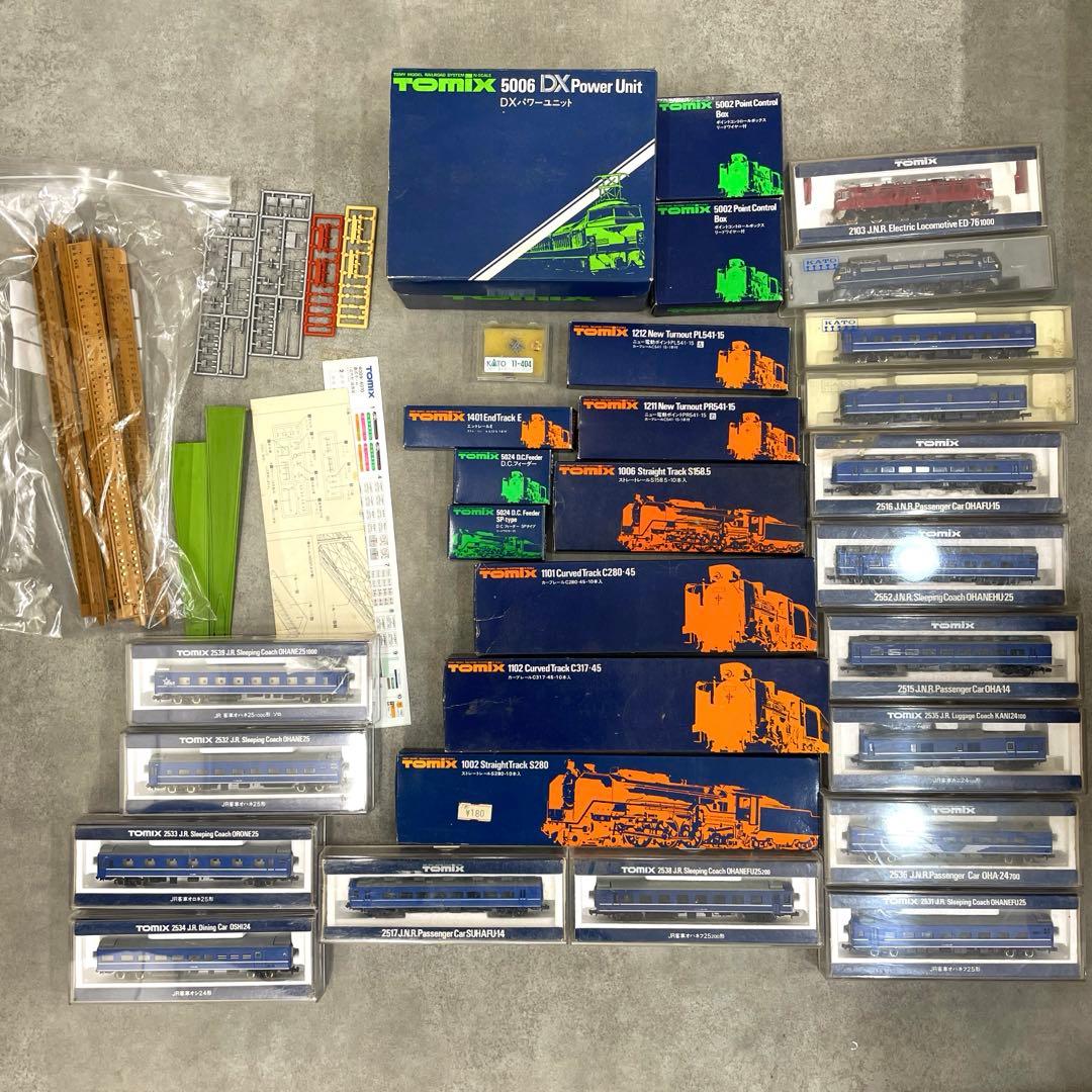TOMIX ED76 1000 電気機関車と客車セット