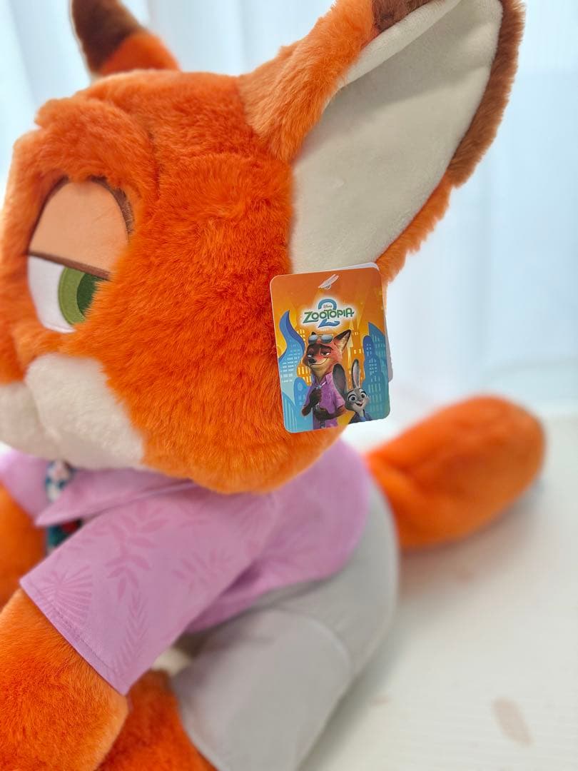 【1/24購入】ズートピア2 ジュディ ニック ぬいぐるみ　コストコ 2体セット