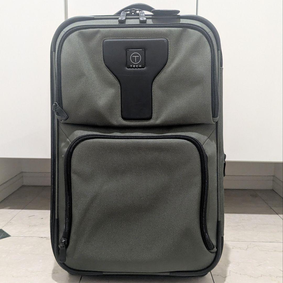 【TUMI T-TECH 未使用】 キャリーバッグ キャスター2輪 カーキ色