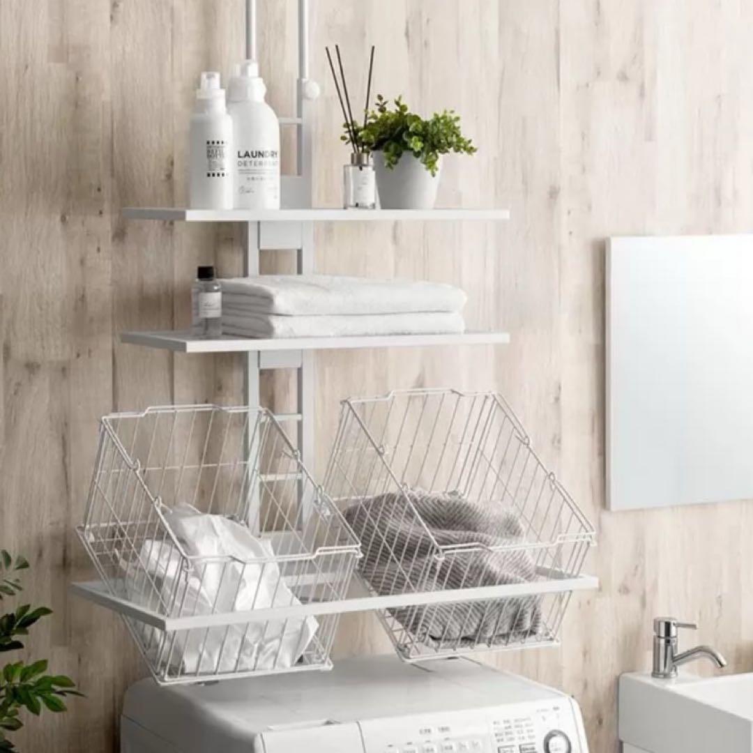 突っ張り式ランドリーラック Leith〔レイス〕