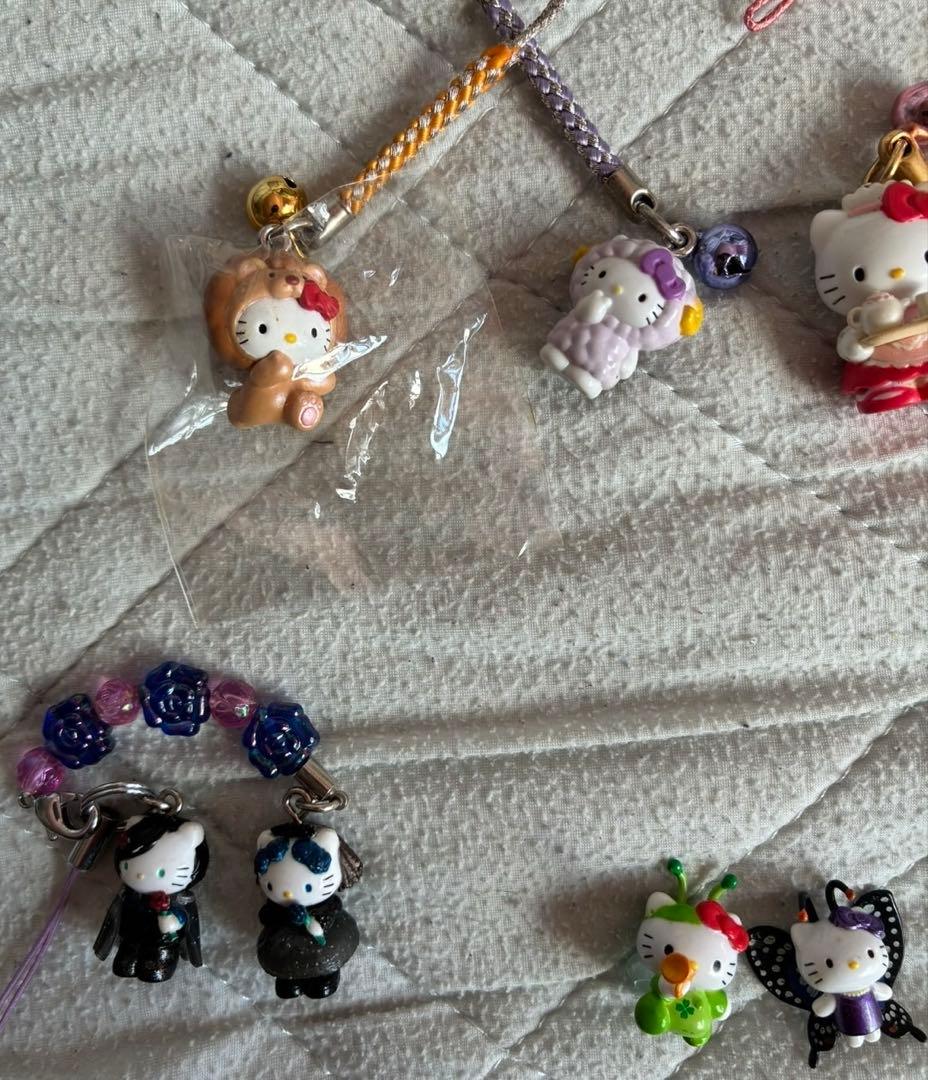 ご当地キティ　根付　ファスナーマスコット