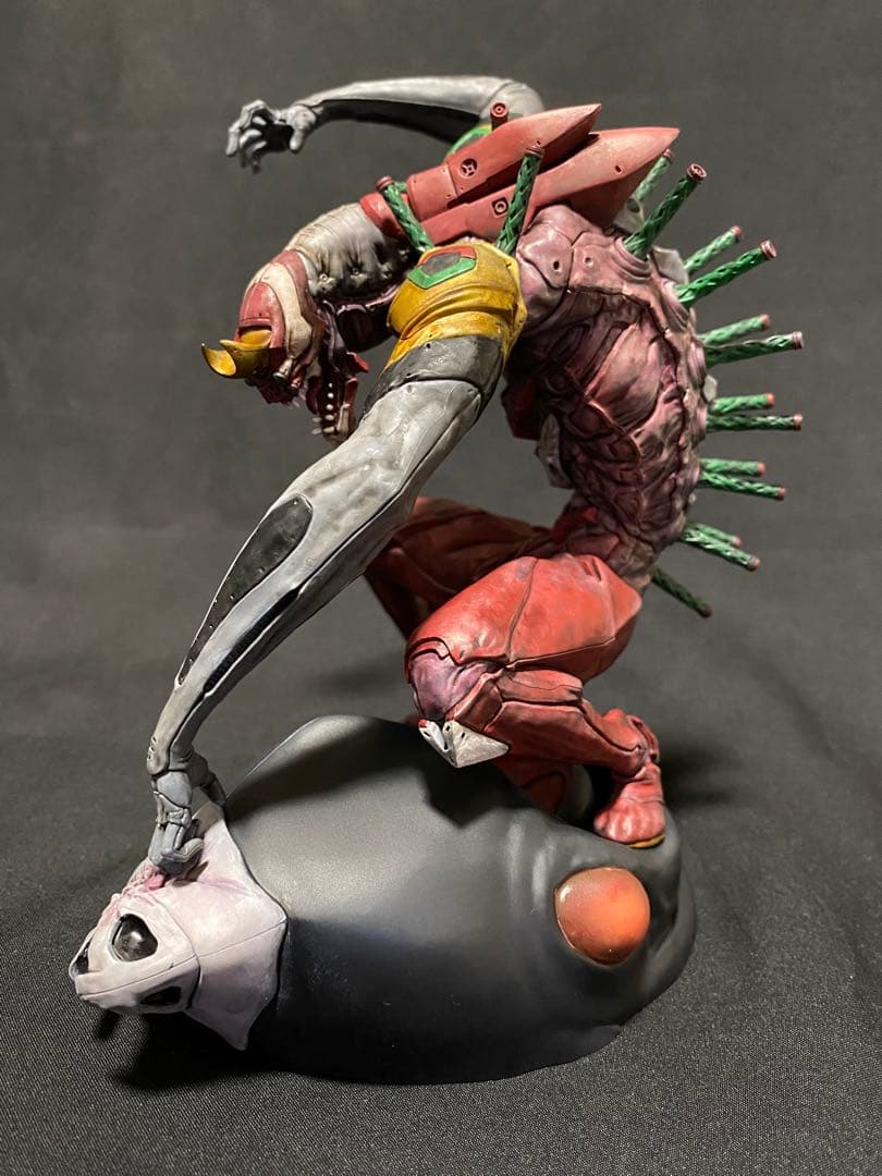 海洋堂，エバンゲリオン2号機獣化ビースト製作塗装完成品