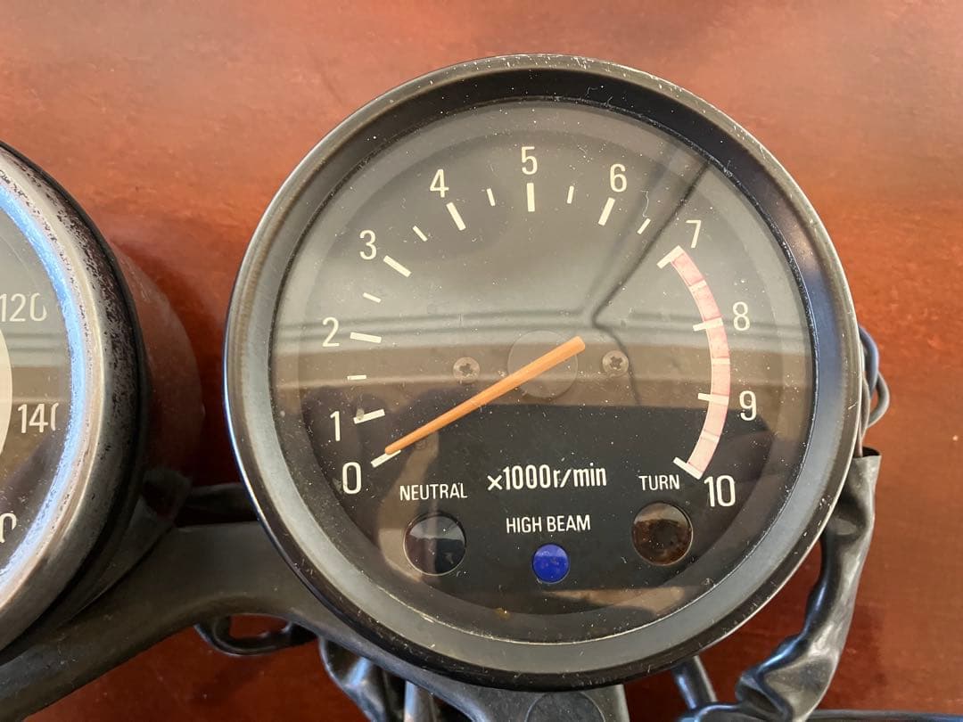 SR400 2H6 スピードメーター　タコメーター ジャンク　純正品
