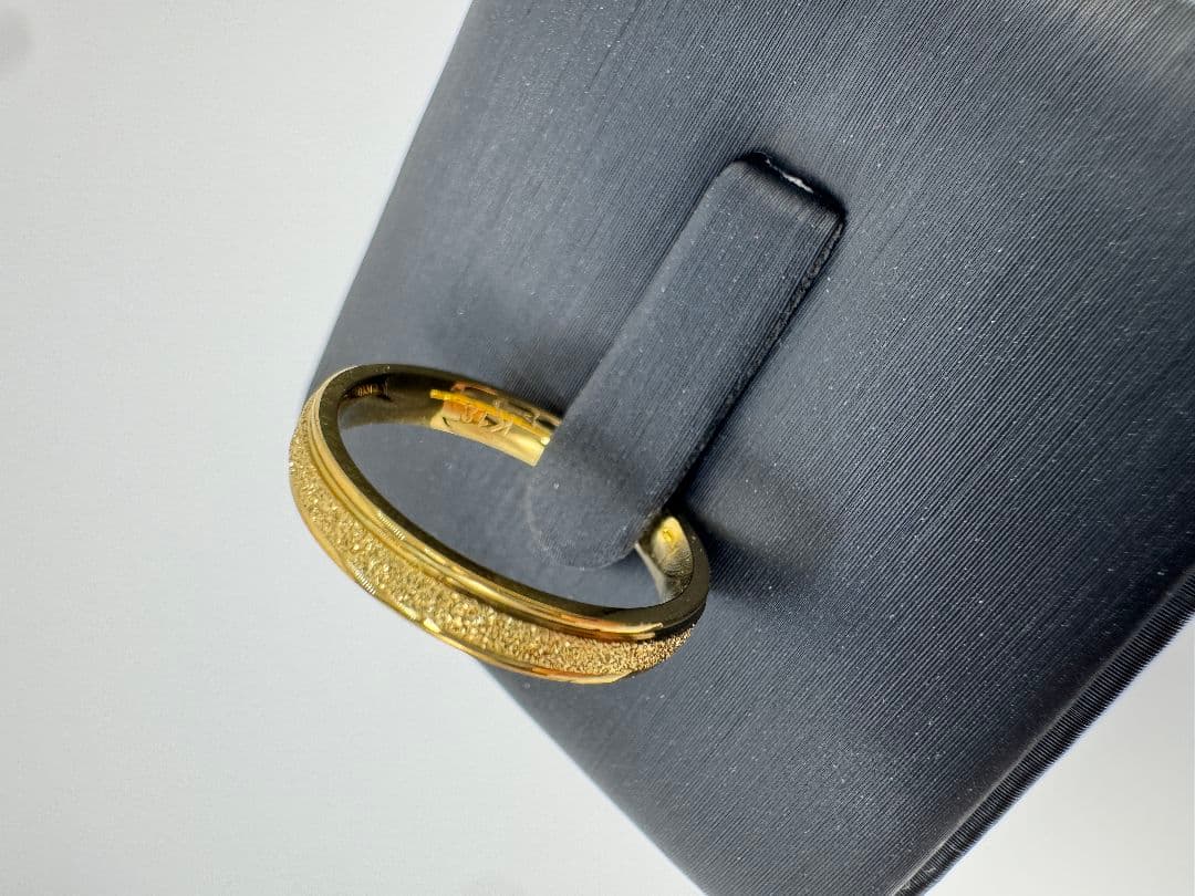 K18ゴールドリング 1.84g 幅3.0mm 11号