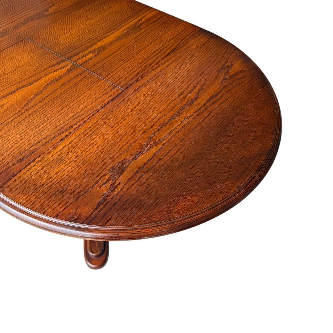 HR738 三越　Shin Lee シンリー　オーク材 エクステンションテーブル