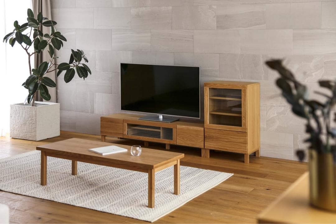 高野木工　TAKANO MOKKOU レッチェ テレビボード オーク