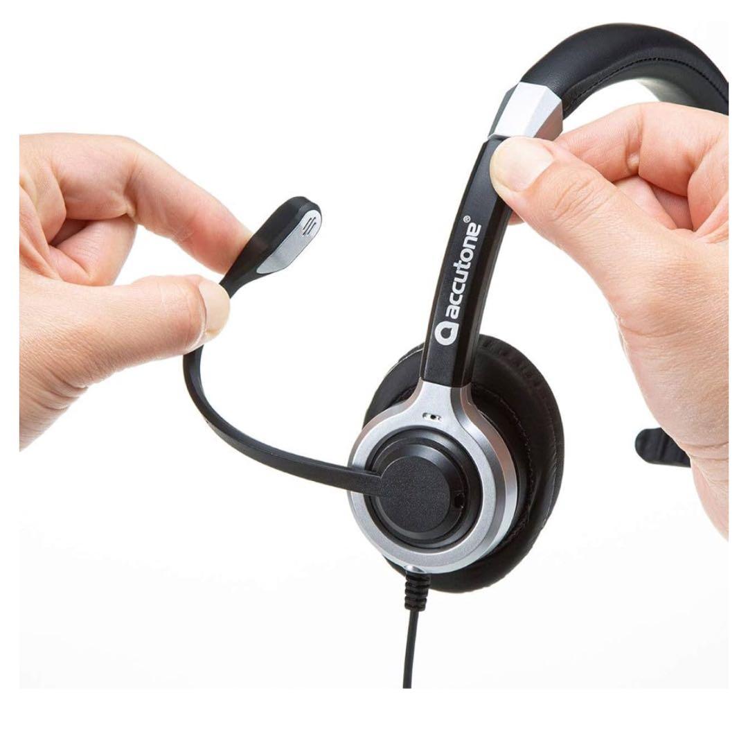 サンワサプライ ノイズキャンセリングマイク付きUSBヘッドセット 片耳タイプ