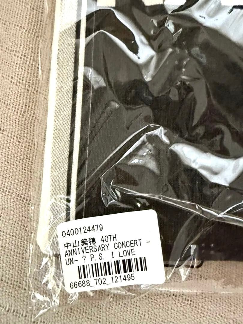 新品 中山美穂 40TH ANNIVERSARY CONCERT Tシャツ XL