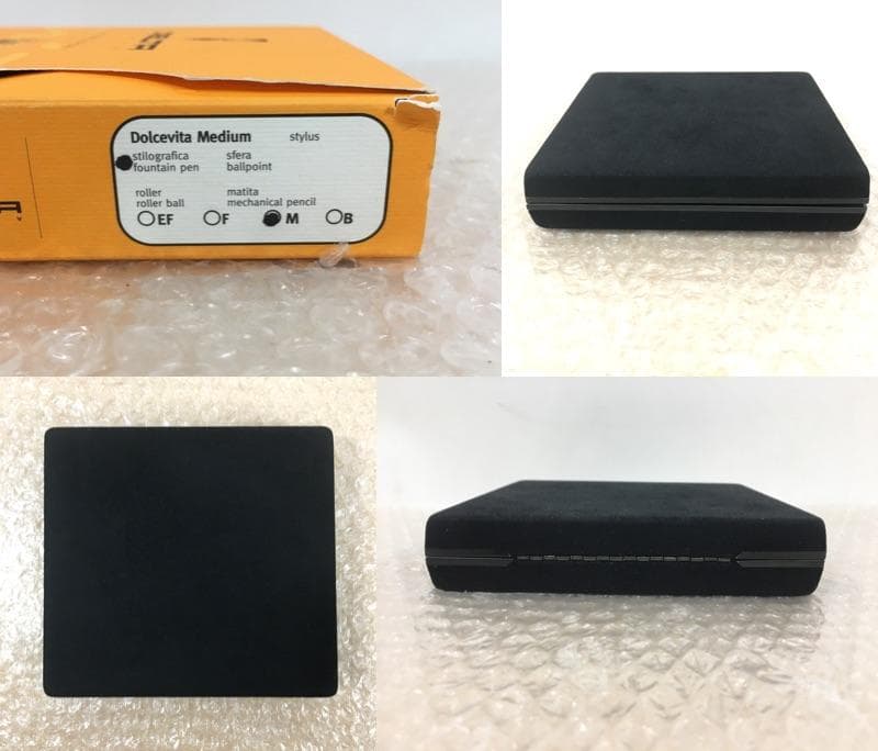 ○未使用品！ デルタ ドルチェビータ ミレニアム ミディアム M 万年筆 18金