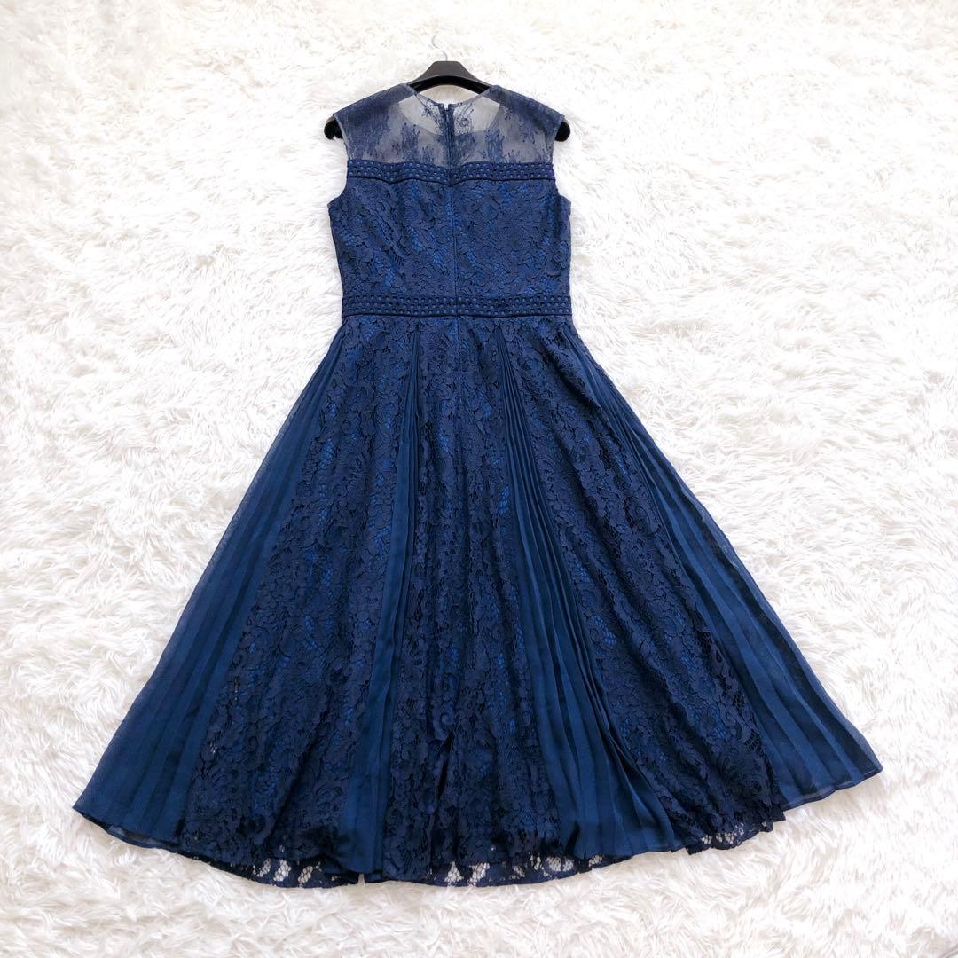 ✨定価5万円♡美品✨ダイアグラム　レースプリーツフレアワンピース　ドレス　ボレロ