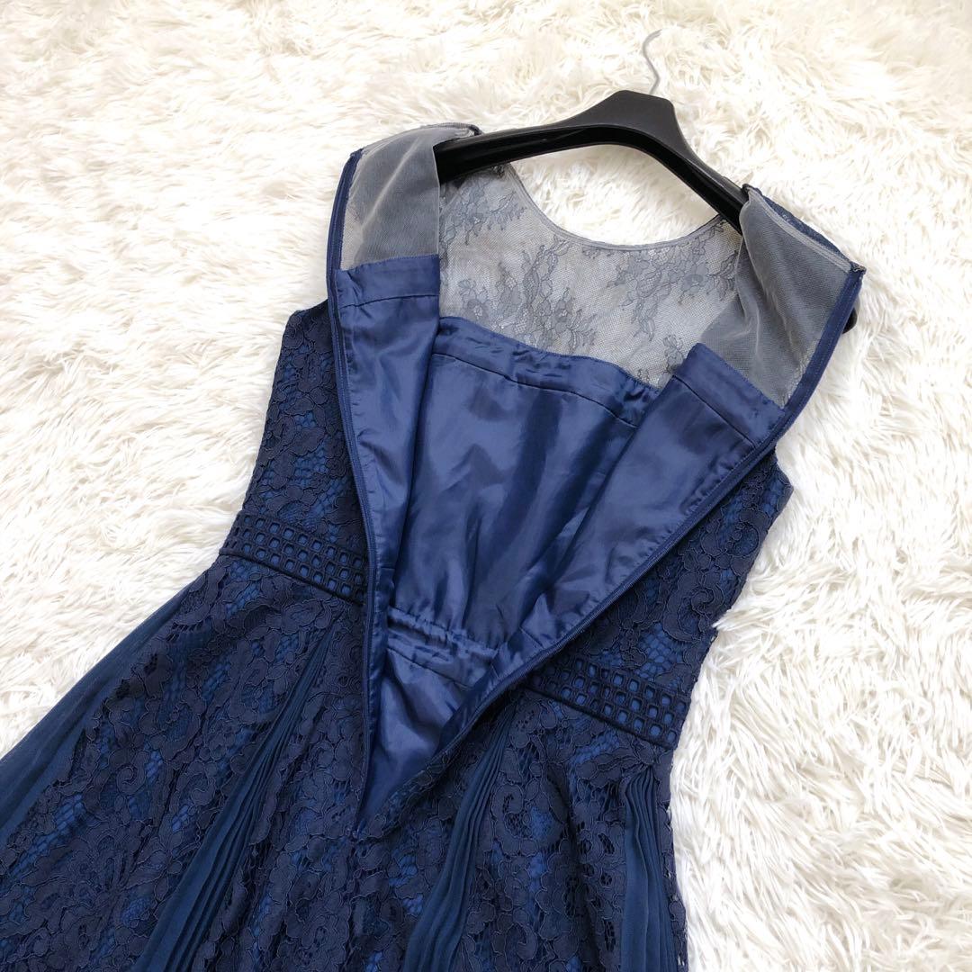 ✨定価5万円♡美品✨ダイアグラム　レースプリーツフレアワンピース　ドレス　ボレロ