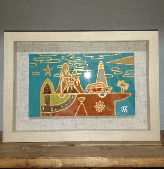 日本画 みやじまゆういち ネコノヒタイ 参