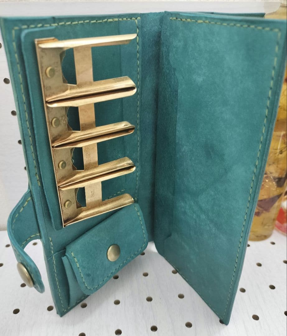 【ソ-ラ】キャッチャー 本革 長財布 ハンドメイド