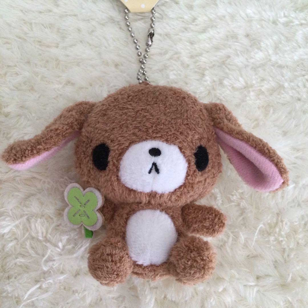 新品タグ付　サンリオ　シュガーバニーズ　ふかふかマスコット　2種セット＋シール