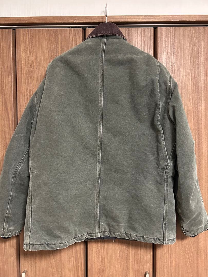 ち*お様 Carhartt USA製トラディショナルコート　オリーブ