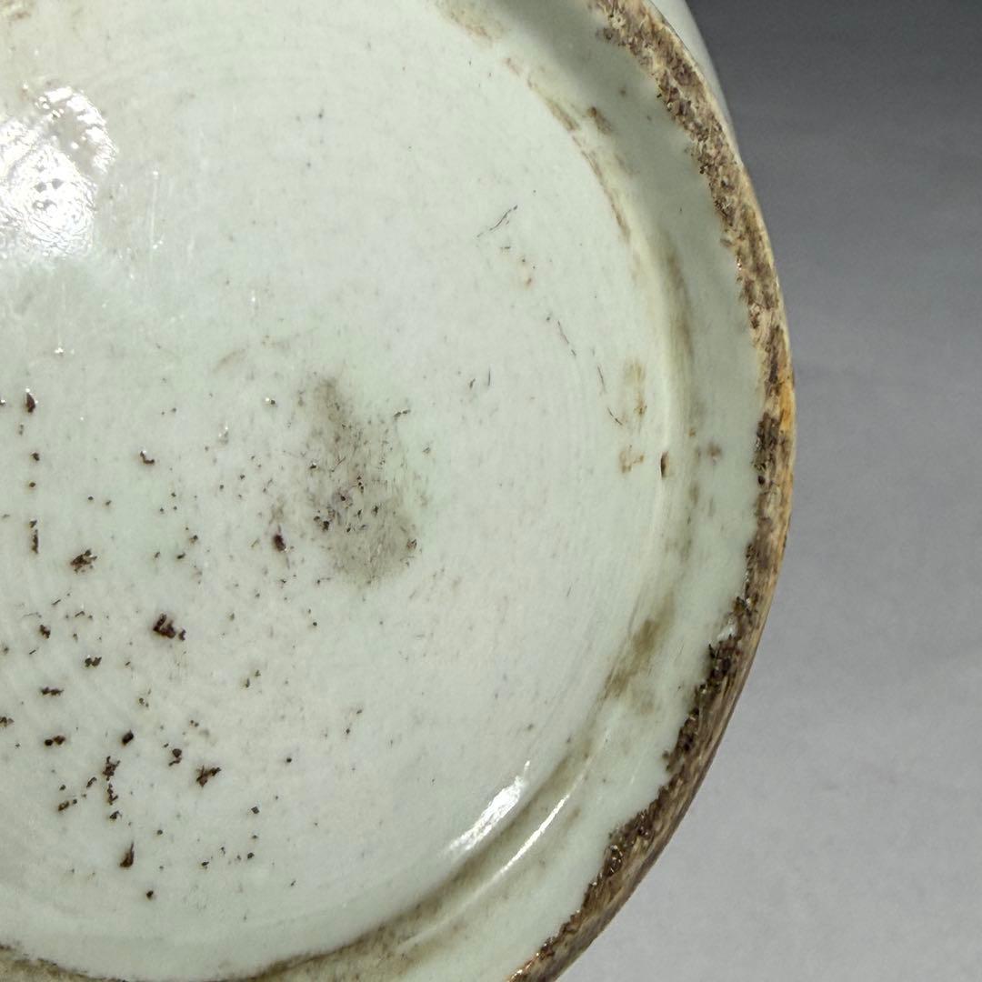 ◆希少 仙台藩御用窯 切込焼 染付山水図徳利 花瓶 花器 一輪挿し 江戸時代◆