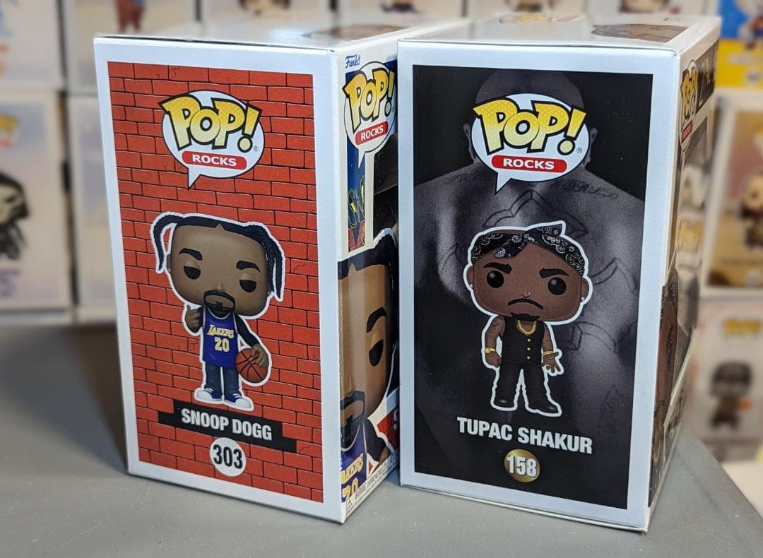 b*y様 Funko Snoop Dog #303 & 2 Pac Shakur