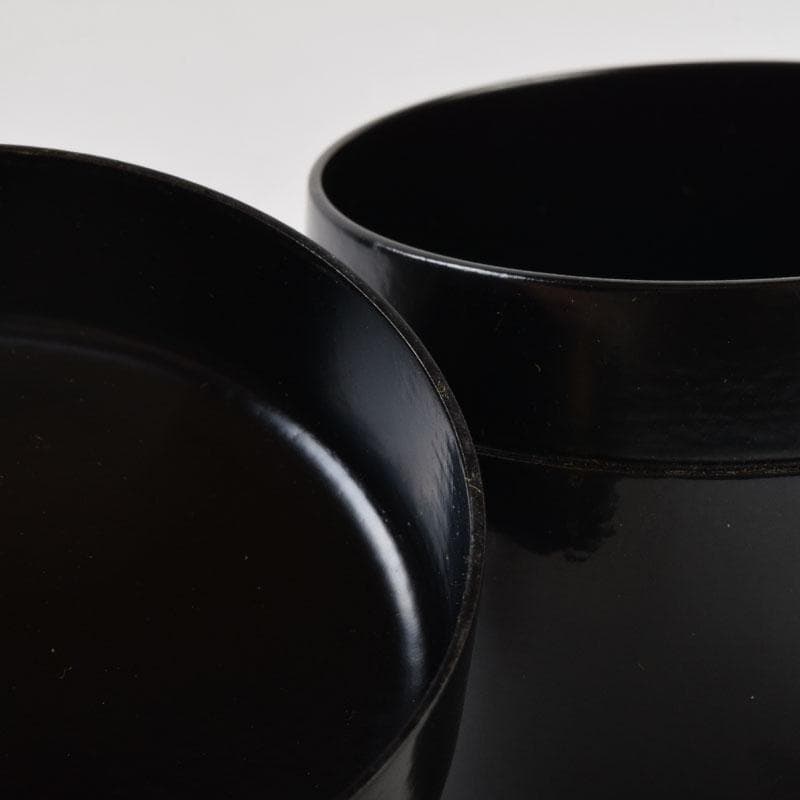 茶道具　吉田一峰作　木賊蒔絵　大棗　即中斉好　共箱　V　8458