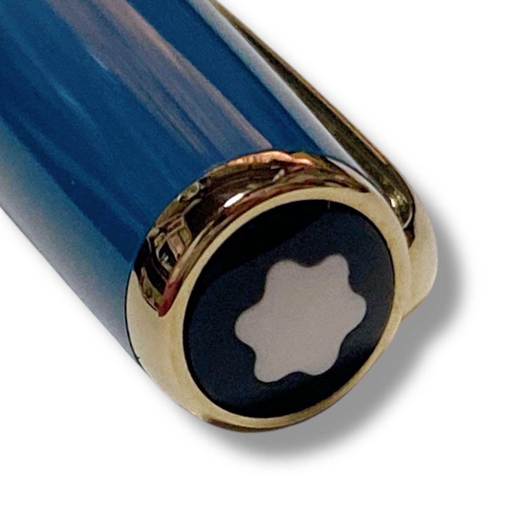 筆記確認済み モンブラン 良品 ツイストボールペン ジェネレーション ターコイズ