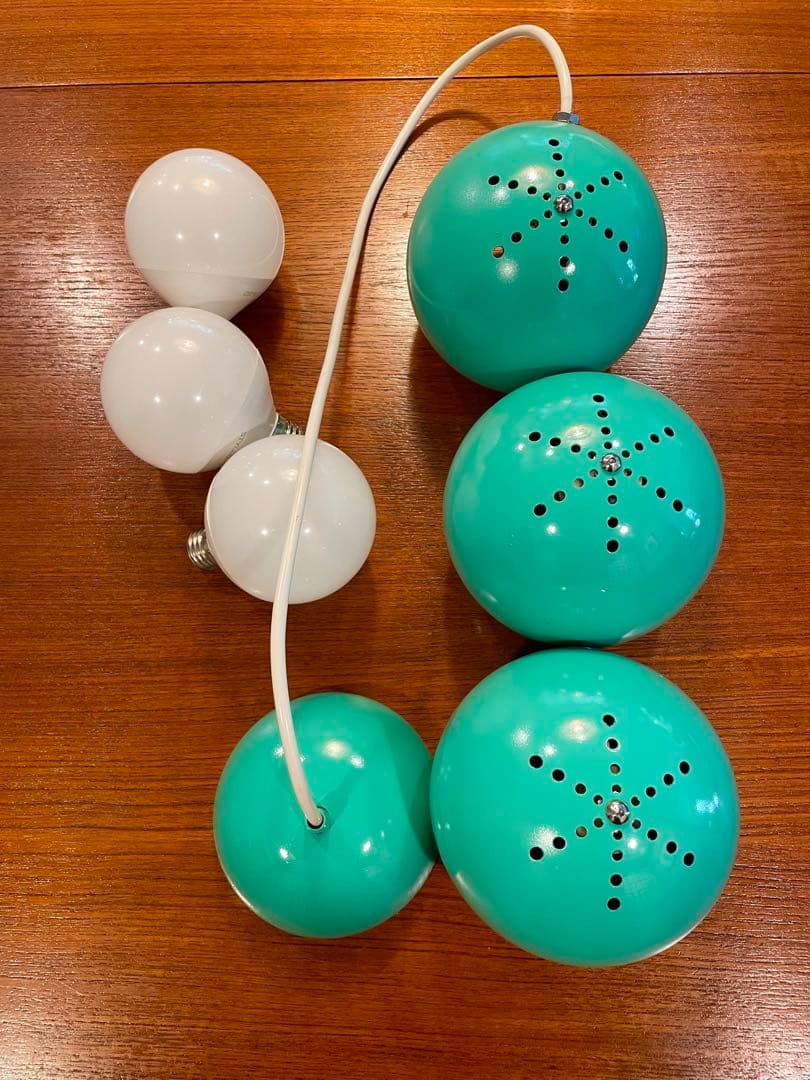 レトログリーン✴︎ペンダントライト✴︎