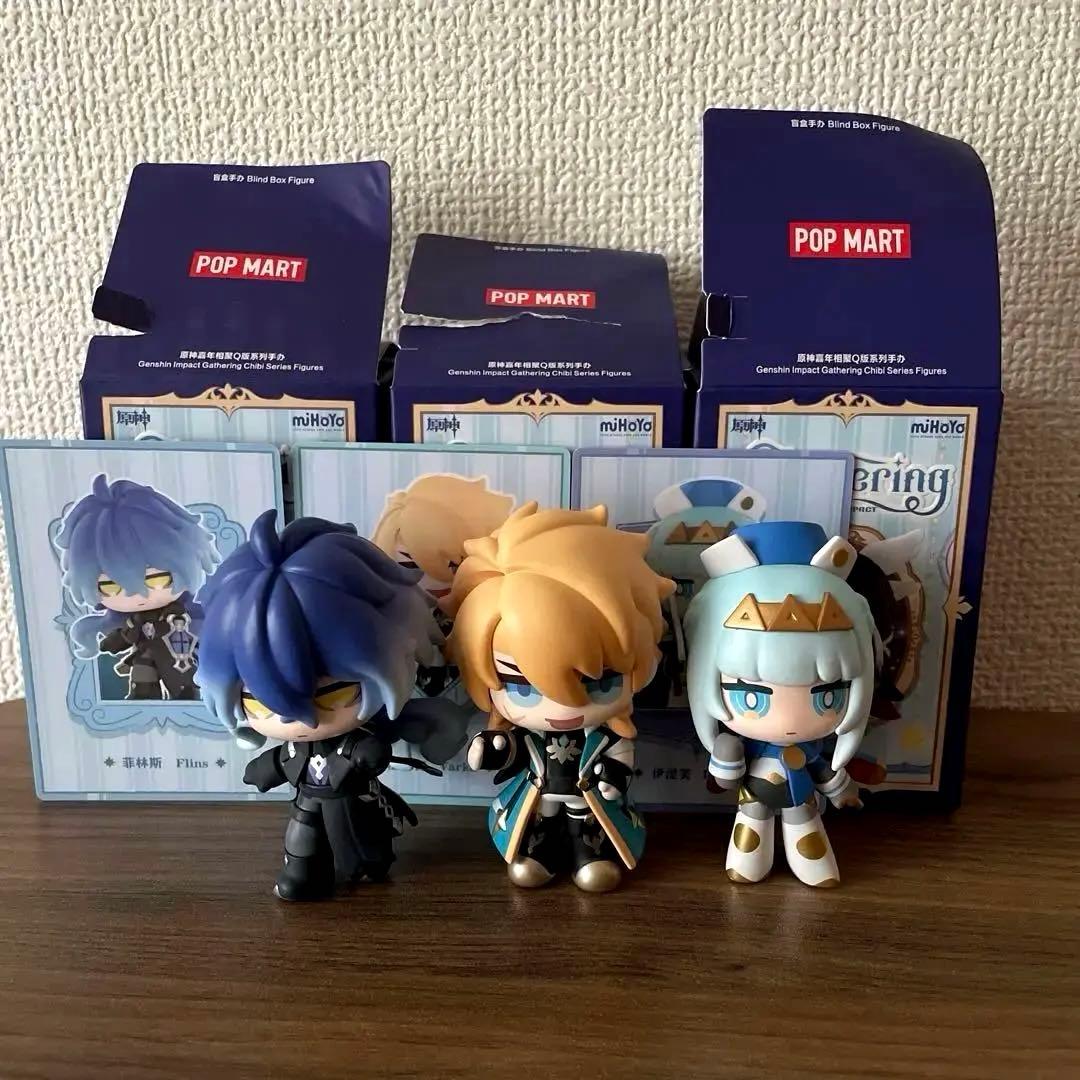 原神 POPMART フィギュア フリンズ　ファルカ　イネファ