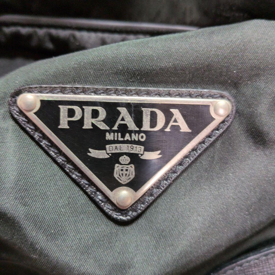PRADA ボストンバッグ ブラック　難有りです