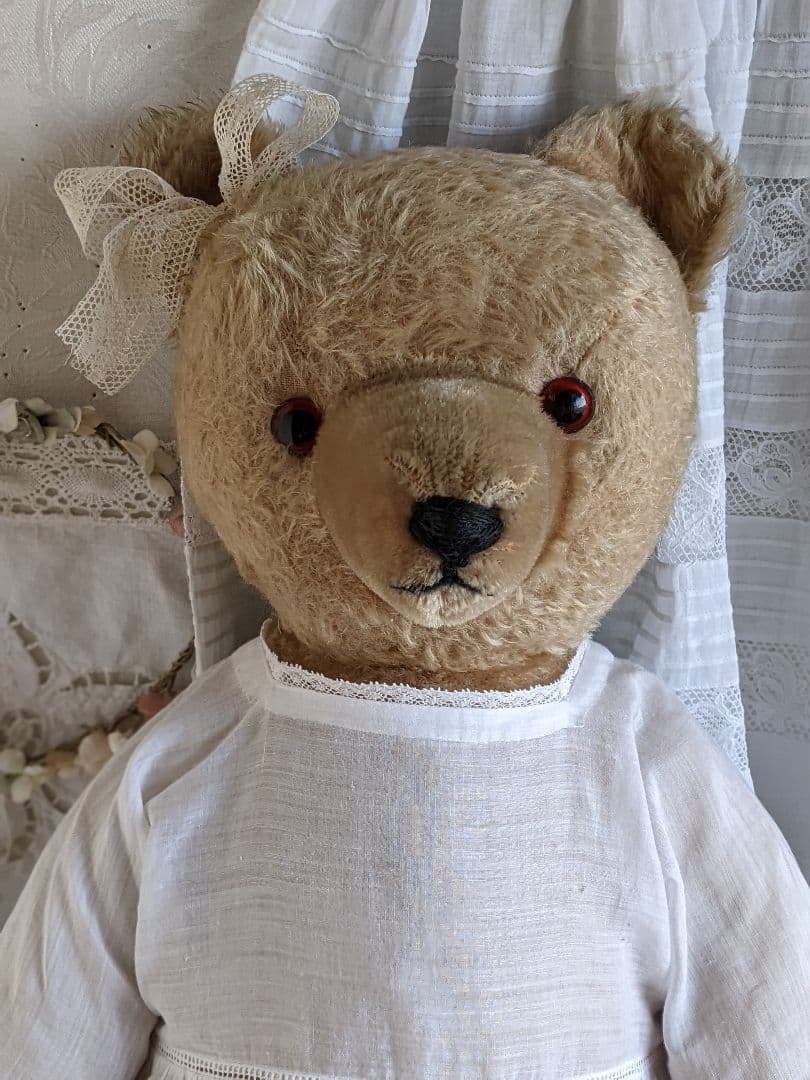【h】アンティークベア　アンティークテディベア　ハーマン